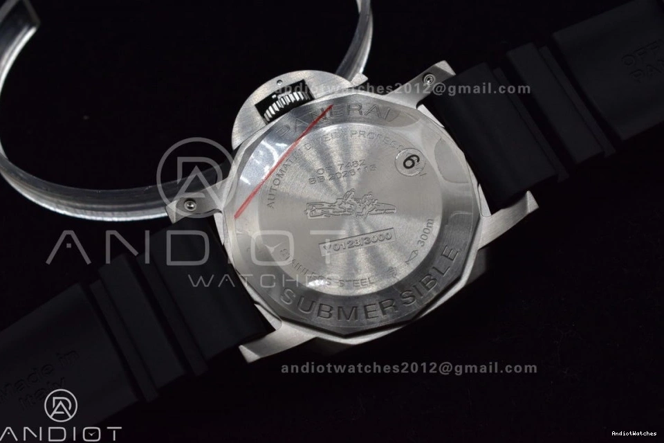 Black SBF Edition Rubber 437 Black P Strap DailyWear Best on Dial 1:1 Y PAM1229 0408